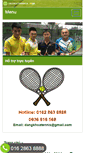 Mobile Screenshot of dayhoctennis.com